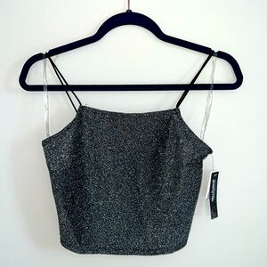 Shimmer Crop Top